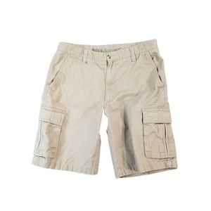 Boca Classics cargo hiking shorts men's 34x10.5 beige Outdoor Adventure Fishing
